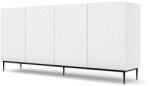ARTBm Dresser DIUNA 193 4D | fehér matt Kivitel: Fehér matt / fekete alap