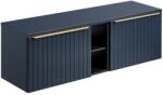 ArtCom Fürdőszoba szekrény felsővel SANTA FE Blue D140/1 | 140 cm