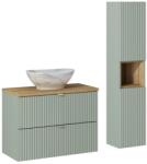 ArtCom Fürdőszobagarnitúra LINE Reed Green 80/2
