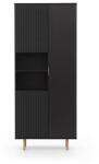 ArtGiB Vitrin NUBIA NB-05 | fekete (NB-05-CZM)