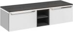 ArtCom Fürdőszoba szekrény felsővel LEONARDO White D150/1 | 150 cm