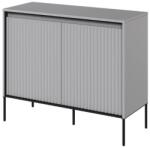 Dig-net nábytok SWING TR-02 fiókos komód LED világítással | szürke (TR2SC-V2)