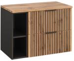 ArtCom Fürdőszoba szekrény felsővel XILO D80/1 | 80 cm