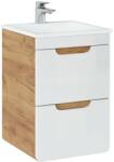 ArtCom Fürdőszoba szekrény mosdóval ARUBA White U40/2 | 40 cm