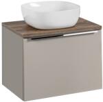 ArtCom Fürdőszoba szekrény mosdóval és munkalappal SANTA Fe Taupe DU60/1 | 60 cm