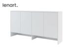 Dig-net nábytok Hosszabbító összecsukható ágyhoz Lenart BED CONCEPT BC-11 | fehér