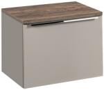 ArtCom Fürdőszoba szekrény felsővel SANTA Fe Taupe D60/1 | 60 cm