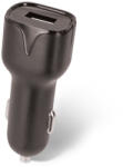 Setty autós töltő 1x USB-A + microUSB kábel 1m 1A - fekete