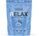 Pure Gold Relax - pudra pentru bautura cu colagen, inulina, triptofan, vitamina D si extracte vegetale, 300 grame