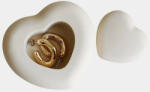 Merch Ziani Cutie bijuterii cu capac din ceramica, Heart (AD11) Decoratiune camera copii