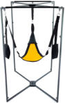 Mr Sling Pack Kit Sling Tissu Triangle - prémium fekete-sárga hám