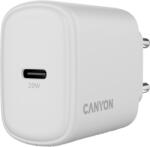 CANYON Адаптер за Захранване CANYON charger OnCharge 200 20W 1xPD EU White (CNE-CHA200-01)