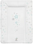  Color Pelenkázó lap Puha, körbe párnázott, kék csillagok 50 * 70 cm - babybear