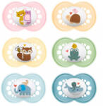 MAM Játszócumi Original, megújult! szilikon lapított (méret: 2) 6+ hó - babybear