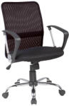 SIGNAL MEBLE Q-078 Hálós Ergonomikus Forgószék Fekete Króm TILT (SIG-OBRQ078CZ)