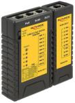 DELOCK Cable Tester RJ45 / RJ12 / PoE (86107) (86107) (86107)