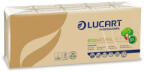 Lucart Papírzsebkendő 4 rétegű 9 lap/cs 10 cs/csomag EcoNatural 90 F Lucart_843166J havanna barna (46384) - printsisters