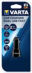 VARTA Adapter autós VARTA Car Charger Dual USB -A/USB-C 12V (57932101401) - fotoland