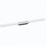 Hansgrohe RainDrain Flex oldalfal mellé zuhanylefolyó 90 cm, vágható, matt fehér 56052700 (56052700)