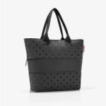 Reisenthel Shopper e1, glossy dots black (RJ7075)