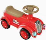 Glowmania Masinuta retro rosie, muzica, lumini, spatiu depozitare, fara pedale, 58x28x38 cm