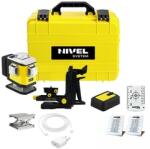 Nivel System CL5R nivela laser cu linii Raza de masurare: 0 - 70 m | 3, 7V baterii/Cablu USB | In valiza (N3640)