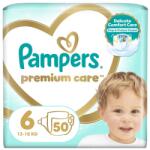 Pampers Premium Care 6, 13-18 kg, 50pcs eldobható pelenka