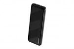 YOOUP PowerBank, 10000mAh, Micro-USB / USB-C 5V / 2A bemenet, dual USB 5V / 2.1A kimenet, LED kijelzővel, fekete (PowerBank-02)