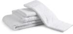H Hotel Supplier 4 db görög szállodaszállító törölköző készlet, 1 x 30 x 50, 1 x 50 x 90, 1 x 70 x 140 - 550 GSM, 1 x 50 x 70 - 700 GSM, fehér