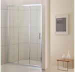 GLADYS Usa de dus culisanta din sticla securizata si aluminiu, 100 x 185 cm, GLADYS