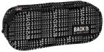 DERFORM BackUp ovális tolltartó - Black and White (PB7A42) (PB7A42)