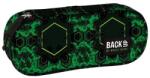 DERFORM BackUp ovális tolltartó - Black, green (PB7A45)