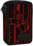 DERFORM BackUp felszerelt 3 emeletes tolltartó - Black, red (PB7EW51)