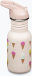 Klean Kanteen Flip Seal Sport Cap Straw 355 ml-es fagylaltos gyermek utazó palack