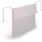 DURABLE Logisztikai zseb, A5, fekvő, DURABLE, dróttal, áttetsző (DB118719)