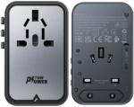 ACEFAST Z1 PD75W GaN multifunkciós utazó töltő adapter2300W 3xUSB-C+2xUSB-A EU / US / UK / AU (Z1 PD75W)