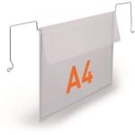 DURABLE Logisztikai zseb, A4, fekvő, DURABLE, dróttal, áttetsző (DB118819)