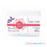 Linteo Papír fültisztító pálcika 100% natural Linteo 200 db dobozban