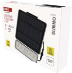 EMOS ZG112S, LED SOLAR reflektor hordozható SUNNO, PIR, 1300lm IP54 természetes fehér (ZG112S)