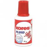 Kores Corector fluid cu burete KORES 25 g (F74)