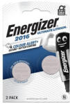 Energizer Gombelem, CR2016, 2 db, színjelző, ENERGIZER Ultimate Lithium Performance (EECR2016F2) - officemarket