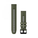 Garmin QuickFit óraszíj szilikon, 22 mm mohazöld/grafit (010-13280-07)