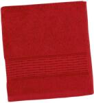 BellaTEX Frottír kollekció, csíkos, 16/14 - 50 × 100 cm - piros (234)