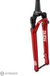 RockShox Rudy Ultimate RaceDay2 28 teleszkópvilla, 40 mm, 45 mm-es eltolás, elektromos piros (UNI)