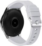 Eternico Elegance Vertical Grain Silver Buckle universal Quick Release 22mm - szürke (AET-SMQRVEG25S-22)