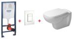 GROHE Rapid SL falsík alatti wc tartály komplett szett SZP-GR57 (38528001, 38732SH0, Duravit-25700900002, Duravit-0067310000) (SZP-GR57)