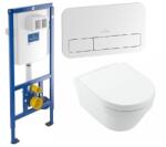 Villeroy & Boch falsík alatti wc tartály komplett szett SZP-VB1 (92246100, 92249068, 4694HR01) (SZP-VB1)