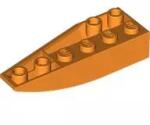 LEGO® 41764c4 - LEGO narancssárga inverz lejtő kocka 6 x 2 méretű, lecsapott, jobbos (41764c4)