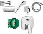 Hansgrohe Logis falsík alatti csaptelep szett, króm SZP-HG34 (SZP-HG34)