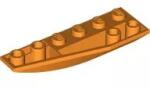 LEGO® 41765c4 - LEGO narancssárga inverz lejtő kocka 6 x 2 méretű, lecsapott, balos (41765c4)